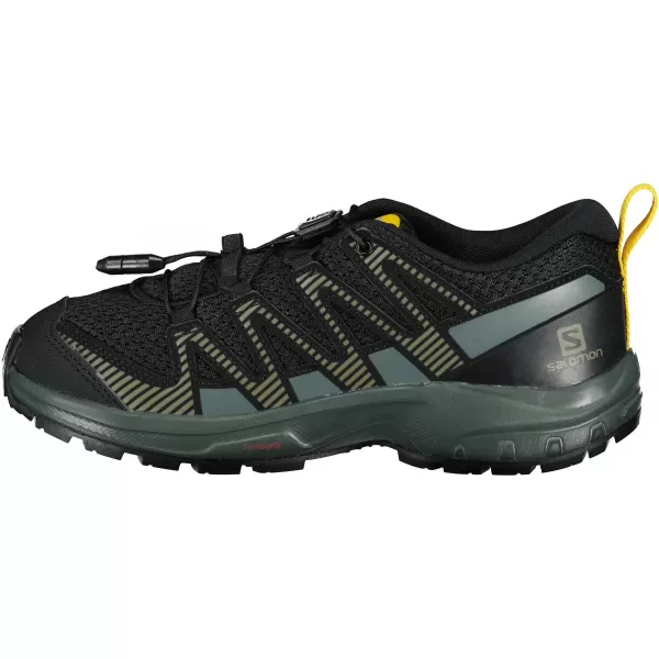  Детски обувки SALOMON XA PRO V8 J L41436100 ЧЕРНО/СИВО/ЖЪЛТО 