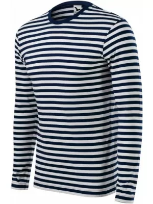 Дамска тениска с дълъг ръкав MALFINI SAILOR LS 807 МОРСКО СИНЬО