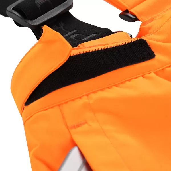  Детски ски панталони ALPINE PRO ANIKO 5 KPAU239 ОРАНЖЕВО 