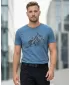 Pánské triko ALTISPORT CARRYOVER ALM115129 DENIM