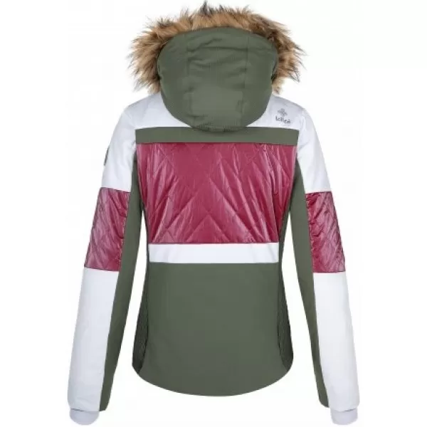  Дамско ски яке KILPI ELZA-W QL0154KI КАКИ 