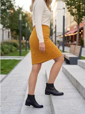 Дамска пола SAM 73 LOUISE WZ 788 ТЪМНО ОХРА