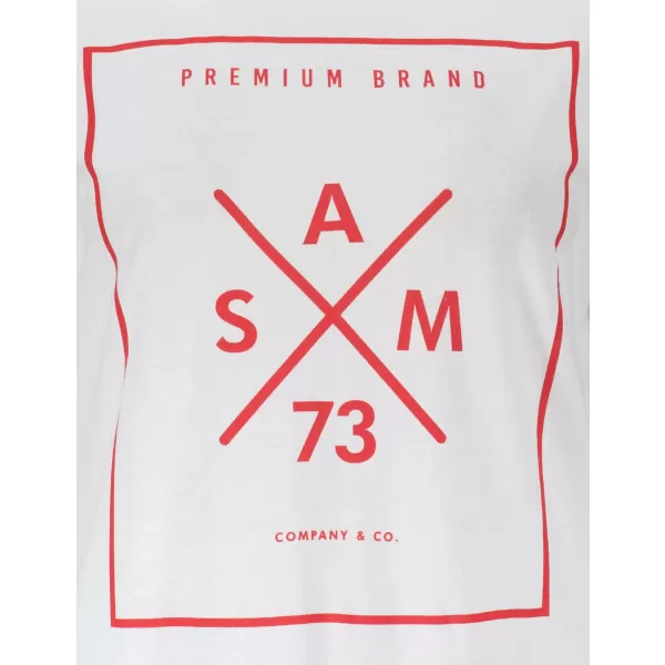  Женски t -риза с къси ръкави SAM 73 TANYA WT 826 БЯЛ 