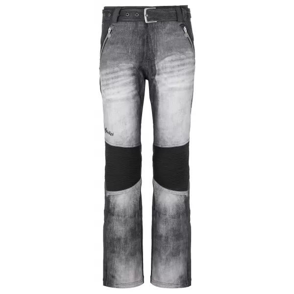  Дамски ски панталони KILPI JEANSO-W QL0257KI ЧЕРЕН 