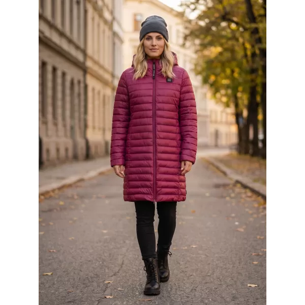  Палто SAM 73 FIONA WB 822 ТЪМНО РОЗОВО 