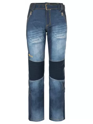 Дамски ски панталони KILPI JEANSO-W QL0257KI СИНЬО
