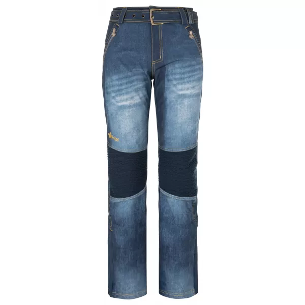  Дамски ски панталони KILPI JEANSO-W QL0257KI СИНЬО 