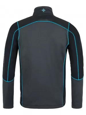 Мъжки поларен суичър KILPI TEAM FLEECE-M QM0007KI ЧЕРЕН