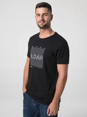 Мъжка тениска LOAP BERTO ЧЕРЕН