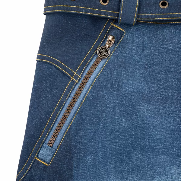  Дамски ски панталони KILPI JEANSO-W QL0257KI СИНЬО 