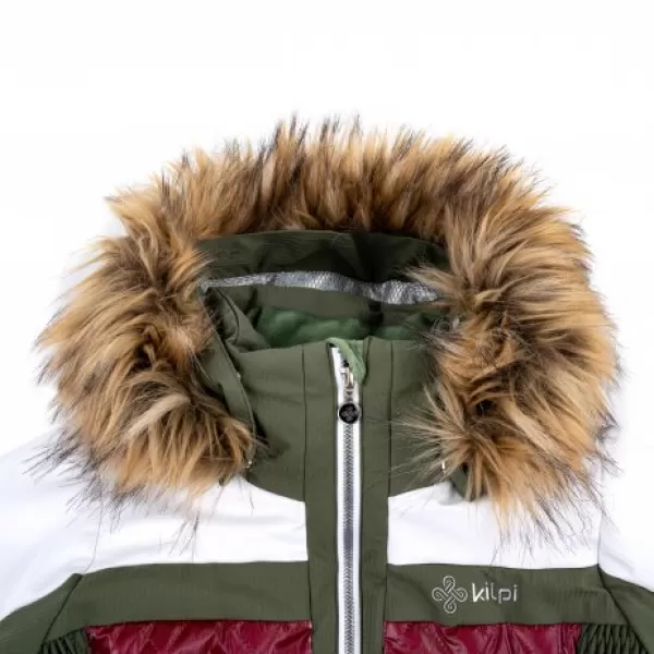  Дамско ски яке KILPI ELZA-W QL0154KI КАКИ 