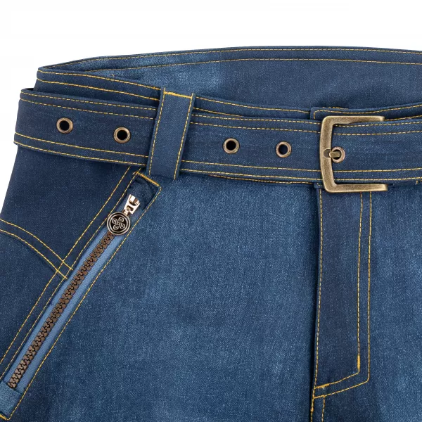  Дамски ски панталони KILPI JEANSO-W QL0257KI СИНЬО 
