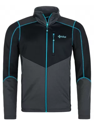 Мъжки поларен суичър KILPI TEAM FLEECE-M QM0007KI ЧЕРЕН