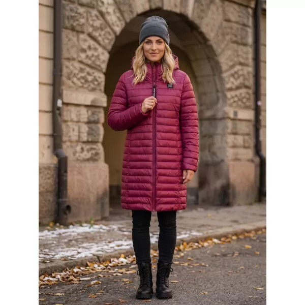  Палто SAM 73 FIONA WB 822 ТЪМНО РОЗОВО 