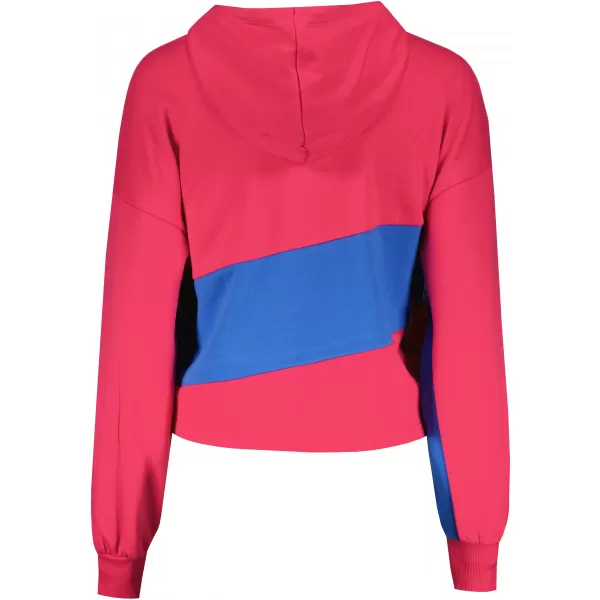  Дамски съкратен суичър PUMA INTL HOODIE TR 531649-14 ЧЕРВЕНО ЦВЕКЛО ЛИЛАВО 