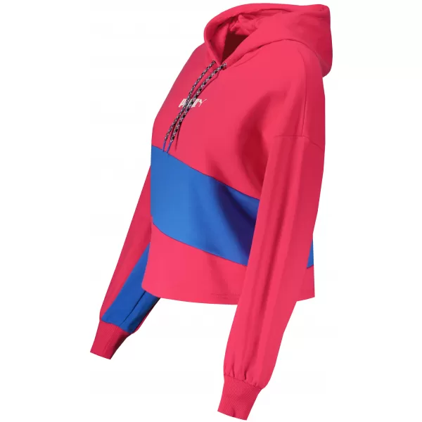  Дамски съкратен суичър PUMA INTL HOODIE TR 531649-14 ЧЕРВЕНО ЦВЕКЛО ЛИЛАВО 
