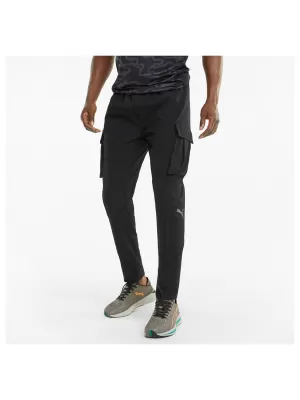 Мъжки спортен панталон PUMA RUN WOVEN CARGO PANT M 520864-01 ПУМА ЧЕРНА