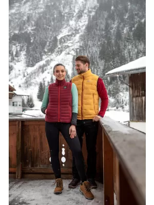Зимна жилетка NORDBLANC TRAMMEL NBWJL7547 БУРГУНДИЯ
