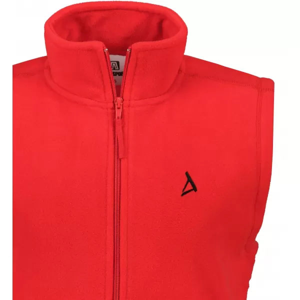  Дамска поларена жилетка ALTISPORT ALW002518 ЧЕРВЕН 