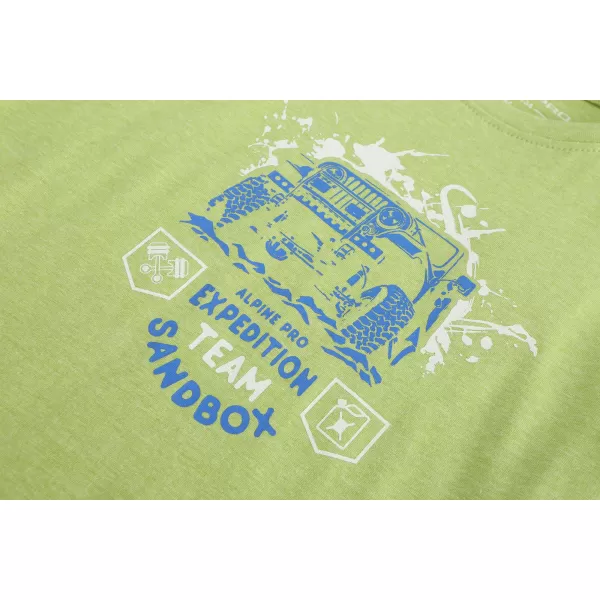  T -shirt ALPINE PRO SENSO KTSX375 ЗЕЛЕНО 