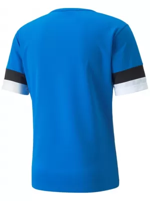 Мъжка функционална тениска PUMA TEAMRISE JERSEY 704932-02 ELECTRIC BLUE LEMONADE/ ЕЛЕКТРИКОВО СИНЯ ЛИМОНАДА/ПУМА ЧЕРНО/ПУМА БЯЛО