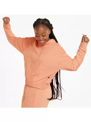 Дамски суичър PUMA HER HOODIE TR 847095-28 ПРАСКОВЕНО РОЗОВО
