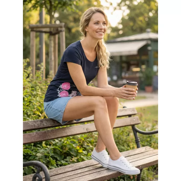  Дамска тениска ALTISPORT ALW146122 ТЪМНОСИН 