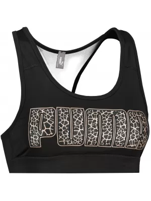 Дамски спортен сутиен PUMA MID IMPACT 4KEEPS BRA 520304-99 ПУМА ЧЕРНО/МЕТАЛИК