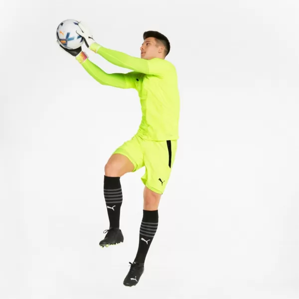  Мъжки шорти PUMA TEAMLIGA SHORTS 704924-22 YELLOW ALERT/ ЖЪЛТО ПРЕДУПРЕЖДЕНИЕ/PUMA BLACK 