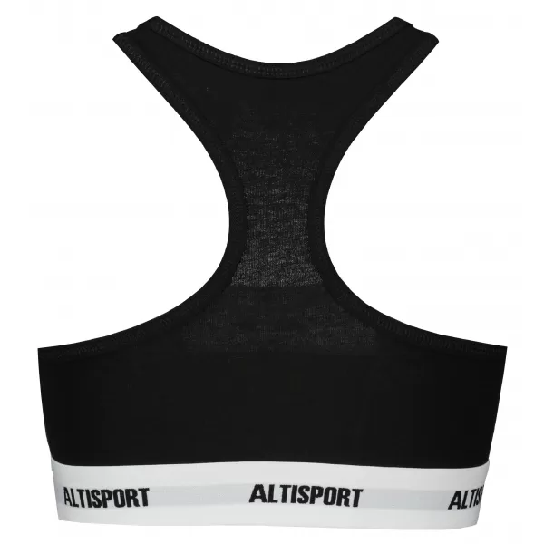  Дамски сутиен ALTISPORT DAKA LUNX085 ЧЕРНО БЯЛА 