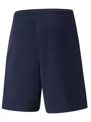 Мъжки шорти PUMA TEAMRISE SHORT 704942_06 PEACOAT/ БЯЛО ПАЛТО/ПУМА
