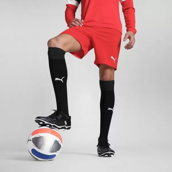  Мъжки шорти PUMA TEAMRISE SHORT 704942-01 ПУМА ЧЕРВЕНО/ПУМА БЯЛО 