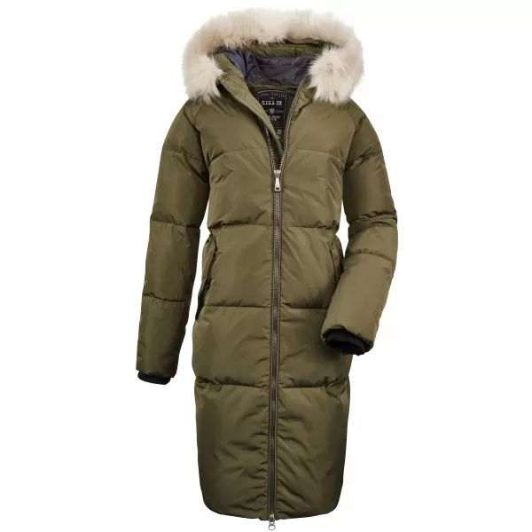  Дамско палто KILLTEC VENTOSO WMN QUILTED CT A КАКИ 