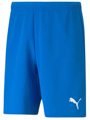 Мъжки шорти PUMA TEAMRISE SHORT 704942_02 ЕЛЕКТРИКОВО СИНЯ ЛИМОНАДА/БЯЛО