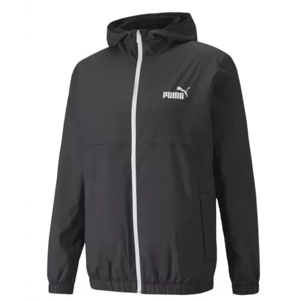  Мъжко яке PUMA ESS SOLID WINDBREAKER 847484-01 BLACK ПУМА ЧЕРНА 