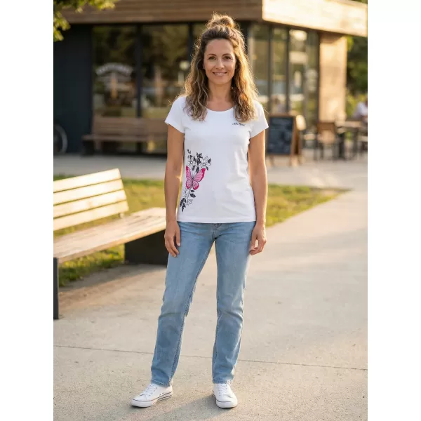  Dámské triko ALTISPORT CARRYOVER ALW137122 BÍLÁ 