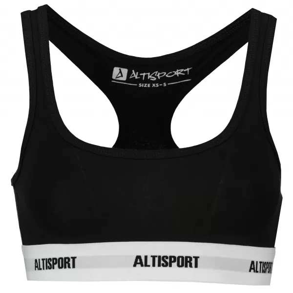  Дамски сутиен ALTISPORT DAKA LUNX085 ЧЕРНО БЯЛА 