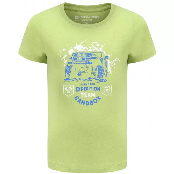  T -shirt ALPINE PRO SENSO KTSX375 ЗЕЛЕНО 