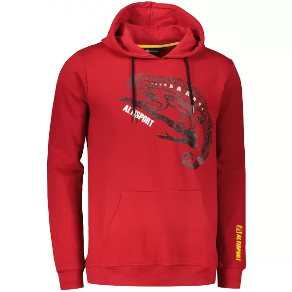  Мъжки суичър ALTISPORT ALM017AL304 ЧЕРВЕН 