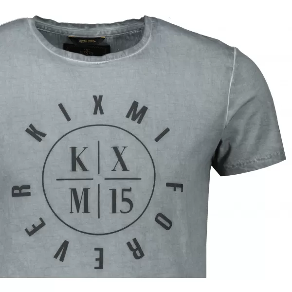  Мъжка тениска KIXMI NADIR СИВО 