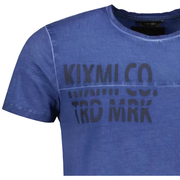  Мъжка тениска KIXMI NIREL ТЪМНО СИНЬО 