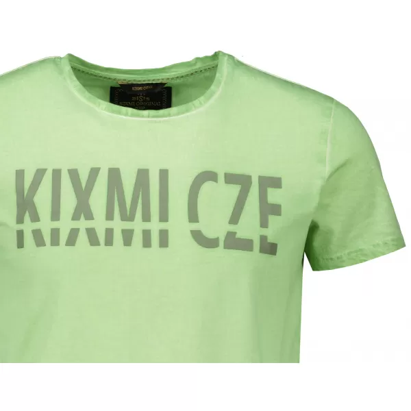  Мъжка тениска KIXMI NARSEY ЗЕЛЕНО 