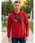 Мъжки суичър ALTISPORT ALM017AL304 ЧЕРВЕН