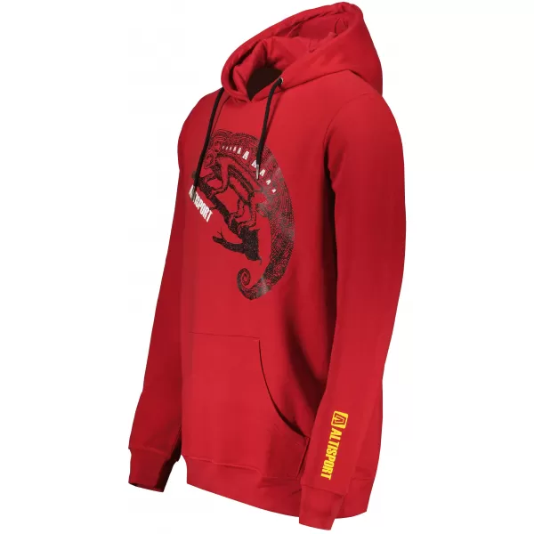  Мъжки суичър ALTISPORT ALM017AL304 ЧЕРВЕН 