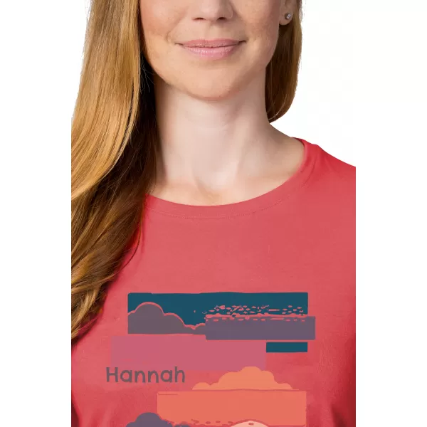  Дамска тениска HANNAH CHUCKI РОЗА НА ШАРОН 