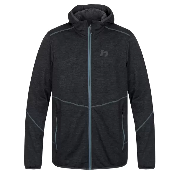  Мъжки суичър HANNAH DAMAR HOODY ТЪМНО СИВО МЕЛ 