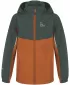 Детско яке HANNAH BRONS JR II БАЛСАМОВО ЗЕЛЕНО/ИЗГОРЕНО ОРАНЖЕВО