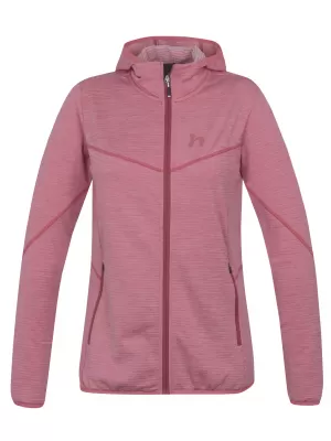 Дамски суичър HANNAH DAGNYS HOODY КВАРЦ РОЗОВ МЕЛ