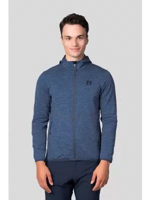 Мъжки суичър HANNAH DAMAR HOODY СИНЯ СЯНКА МЕЛ