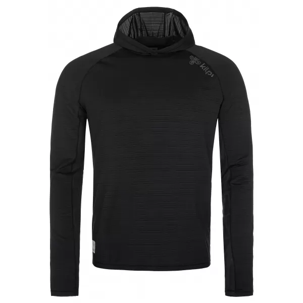  Мъжки спортен суичър KILPI AILEEN-M RM0318KI ЧЕРЕН 